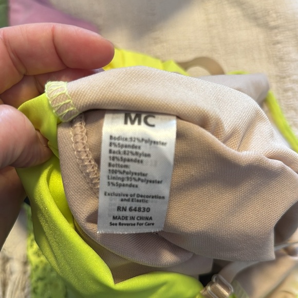 Revolution dancewear, hip-hop, dance outfit, neon yellow/green kids medium – C - Picture 7 of 10